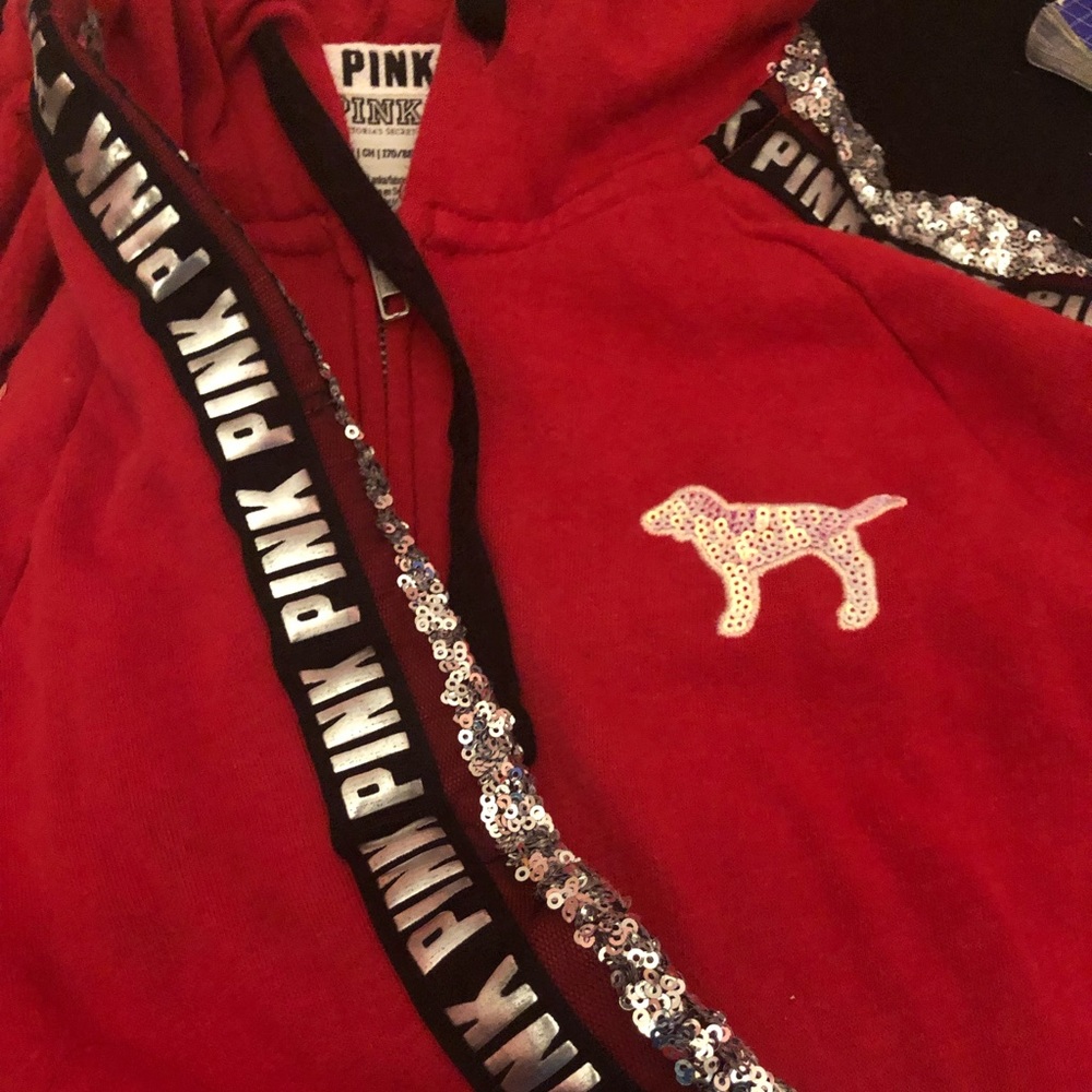 Victoria Secrets Pink sweat suit